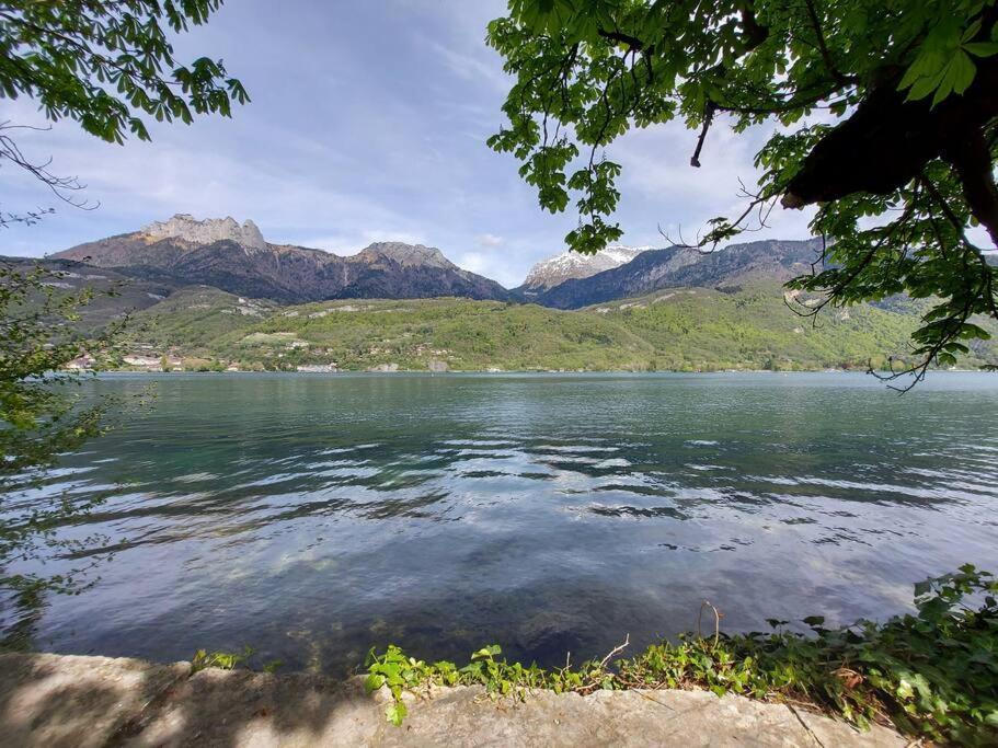 Charmant Et Spacieux Appartement A Quelques Pas Du Lac Duingt Exteriör bild